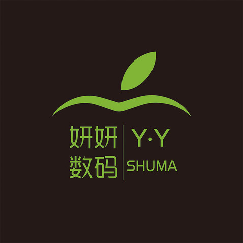 妍妍数码logo设计