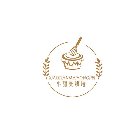 小甜麦烘培logo设计