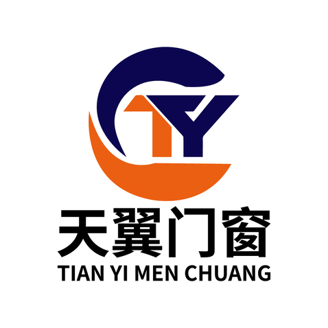 天翼门窗logo设计