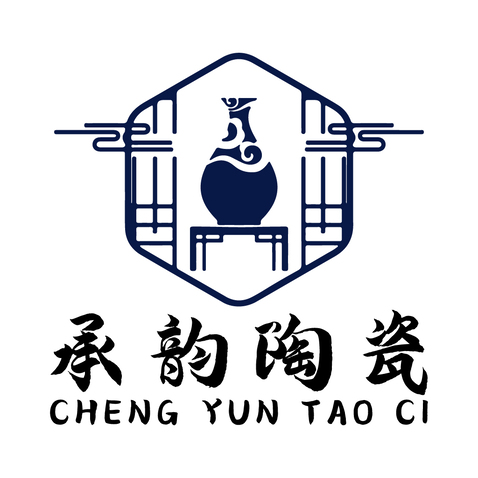 承韵陶瓷logo设计