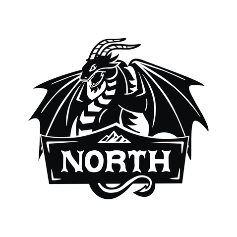 NORTH 北境之地logo设计