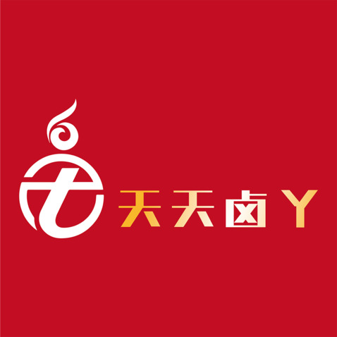 91丶續愛-鹵菜，天天鹵丫logo設計