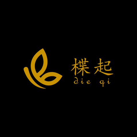 楪起logo设计