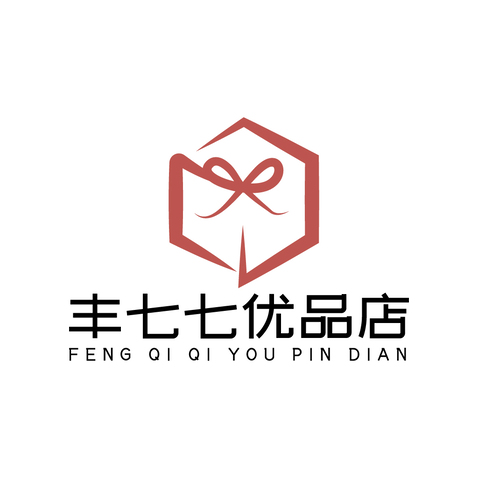 丰七七优品店logo设计