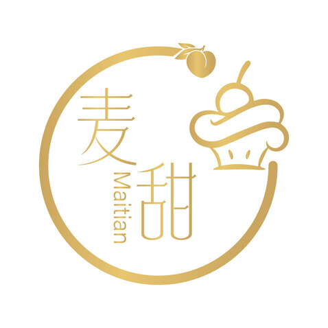 麦甜logo设计