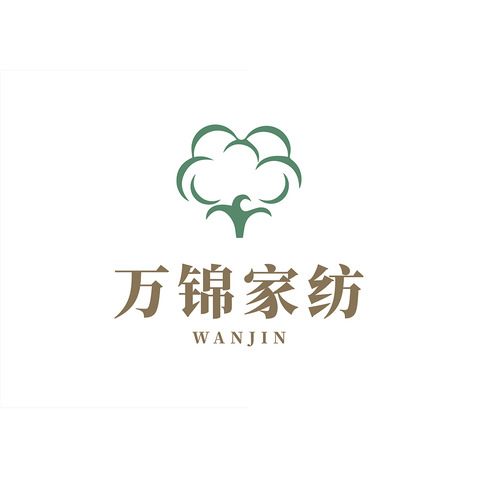 万锦家纺logo设计