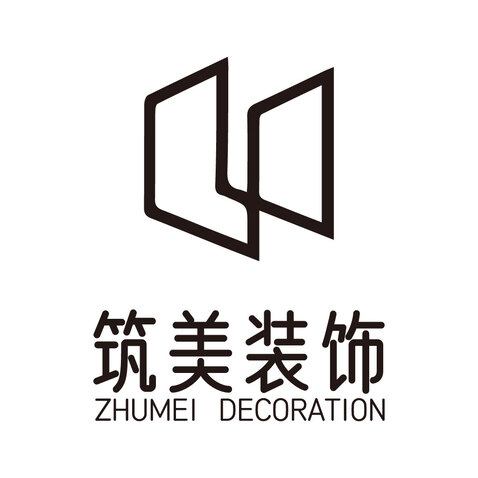 筑美装饰logo设计