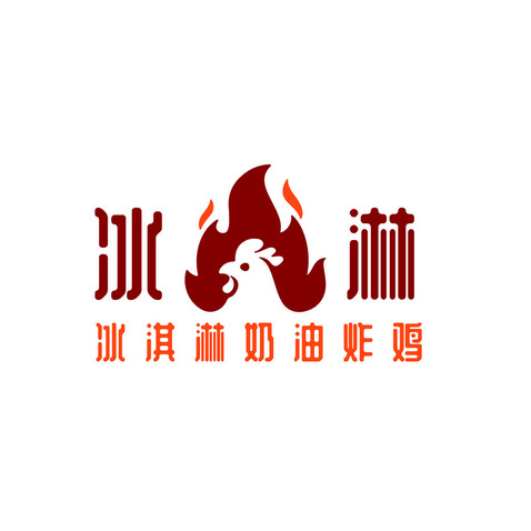 冰淇淋logo设计