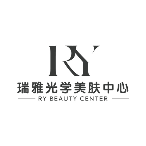 瑞雅光学抗衰美肤中心logo设计