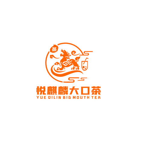 麒麟logo设计