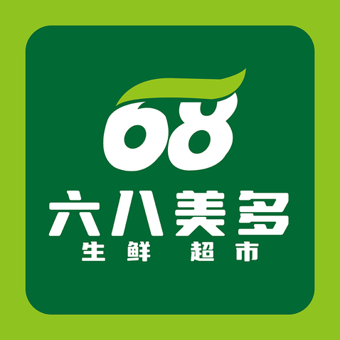 六八美多logo设计