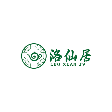 洛仙居logo设计