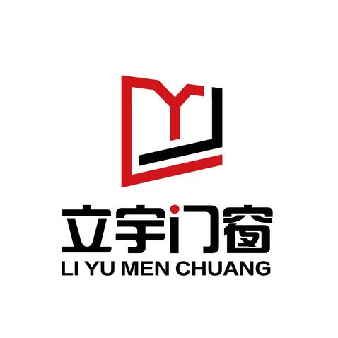 立宇门窗logo设计