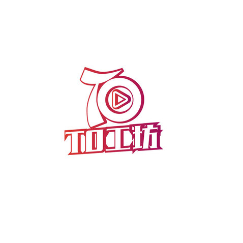 T0工坊logo设计