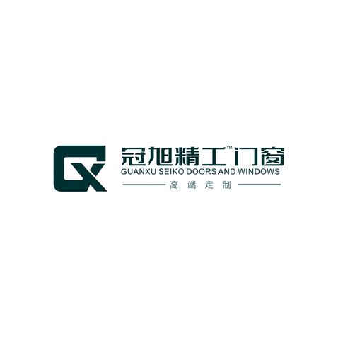 冠旭精工门窗logo设计