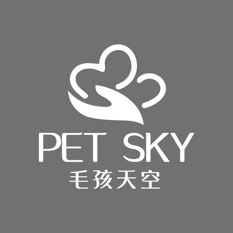 毛孩天空logo设计