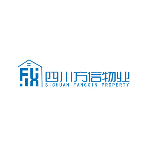 四川方信物业logo设计