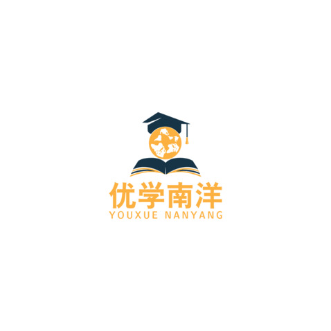 优学南洋留学服务logo设计