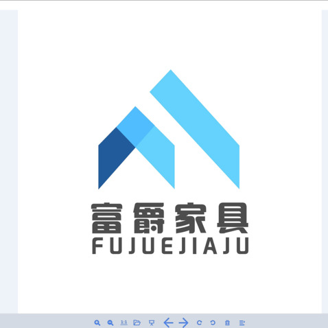 富爵家具logo设计