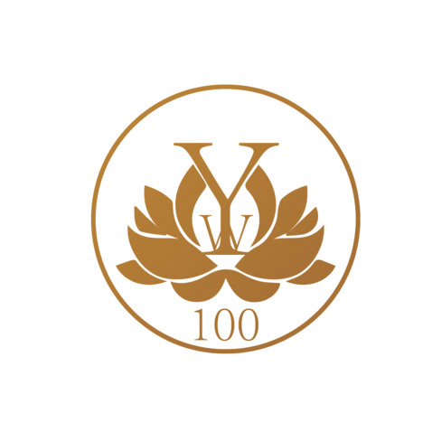 學校100周年logo设计