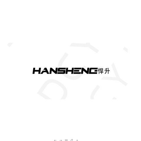 悍升+hanshenglogo设计