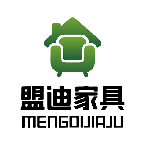 盟迪家具logo设计