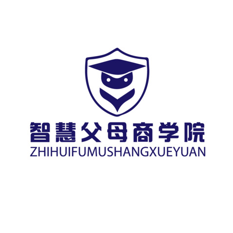 智慧父母学院logo设计