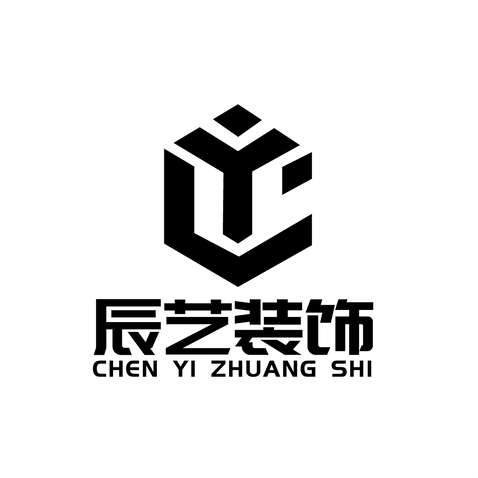 辰艺装饰logo设计