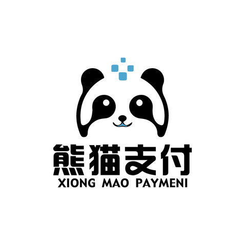 熊猫支付logo设计