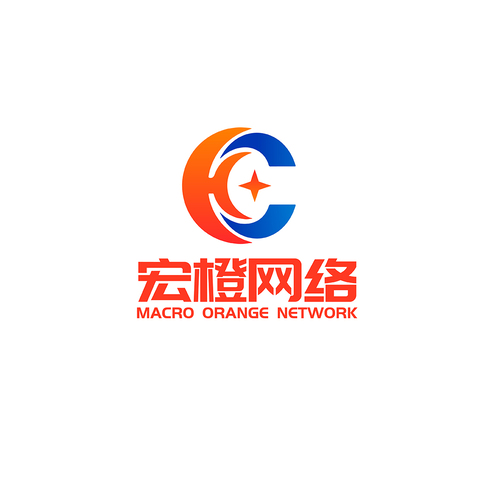 宏橙网络logo设计