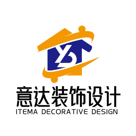 意达装饰logo设计