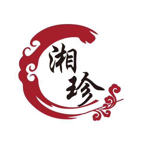 湘珍韦厨logo设计