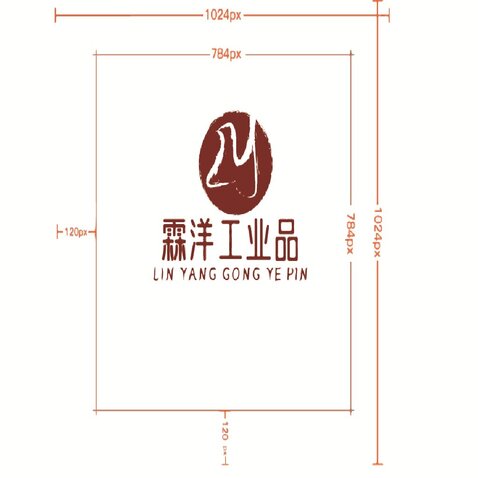 霖洋工业品logo设计