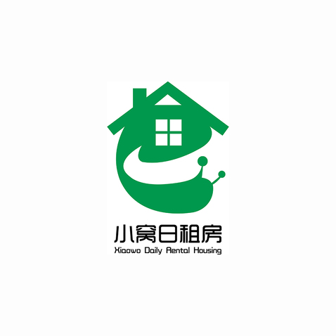 小窝日租房logo设计