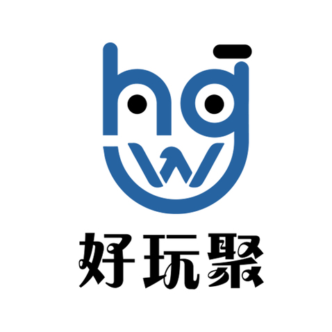 好玩聚logo设计