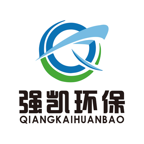 强凯环保工程logo设计