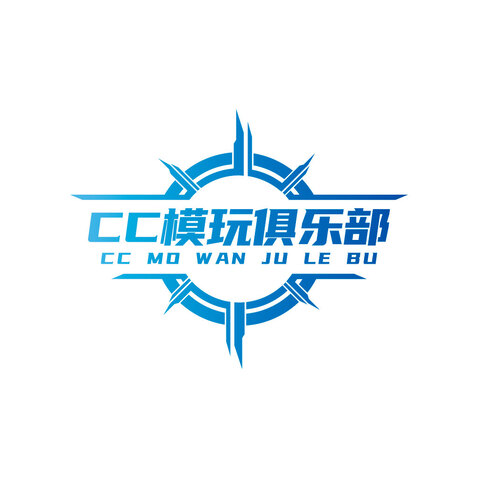 CC模玩俱乐部logo设计