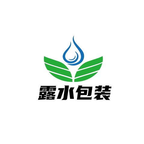 露水logo设计