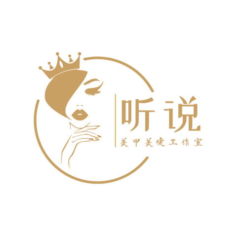 美甲美睫logo设计