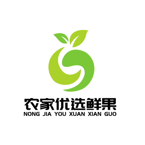 农家优选鲜果logo设计