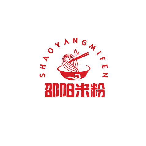 邵阳米粉logo设计