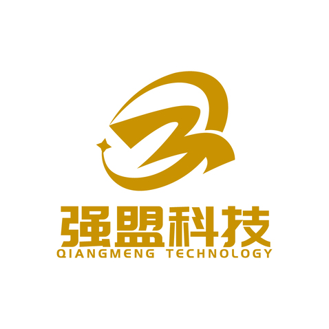 强盟科技logo设计