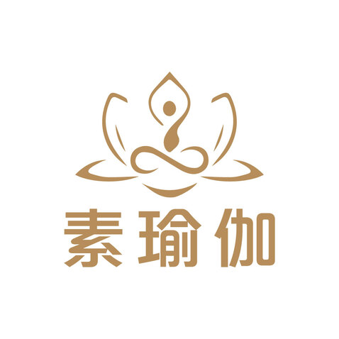 素瑜伽logo设计