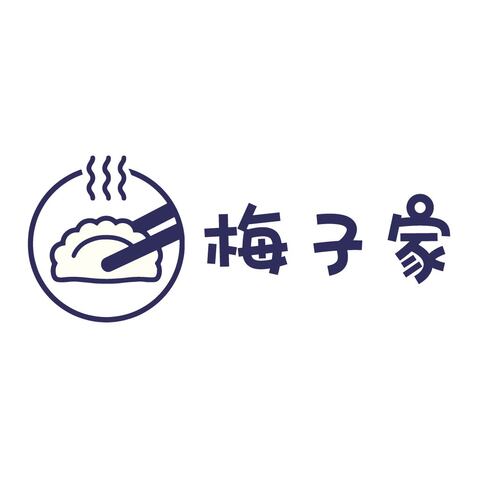 梅子家logo设计