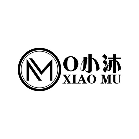 O小沐logo设计