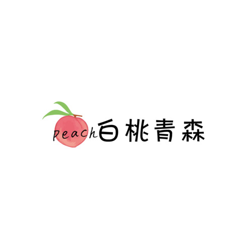 桃子logo设计