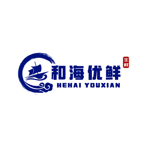 和海优鲜logo设计