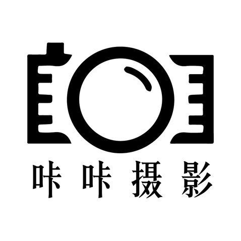 咔咔摄影logo设计