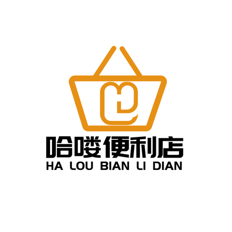 哈喽便利店logo设计