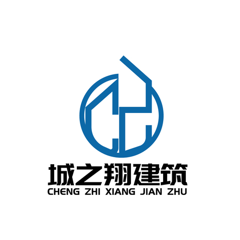 城之翔建筑logo设计